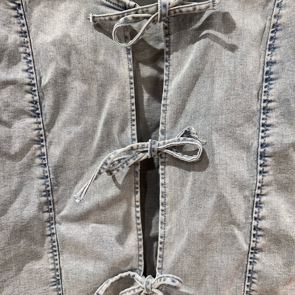 Wishlist Light Blue Denim Top - Picture 3 of 9